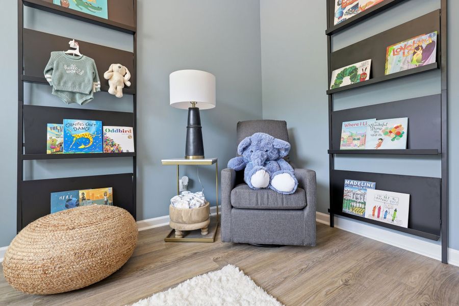 Furnished interior in a model home at The Knoll at White Oak in Garner (Image 12).