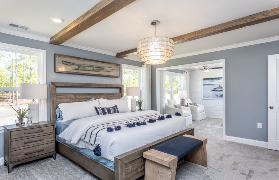 Spacious owner's suites