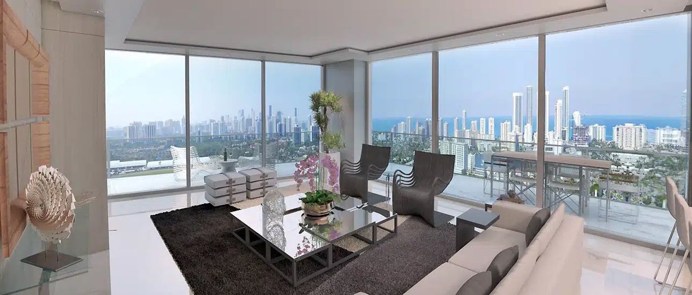 Furnished interior in a model home at Oasis Hallandale in Hallandale Beach (Image 7). Furnished interior in a model home at Oasis Hallandale in Hallandale Beach (Image 7).