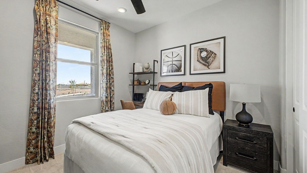Furnished interior in a model home at Magma Ranch in Florence (Image 12). Furnished interior in a model home at Magma Ranch in Florence (Image 12).