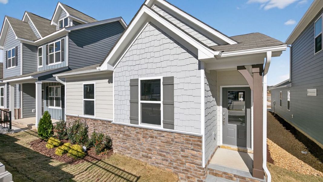 Exterior details of a home in The Villas at Haywood Glen, Knightdale (Image 7).
