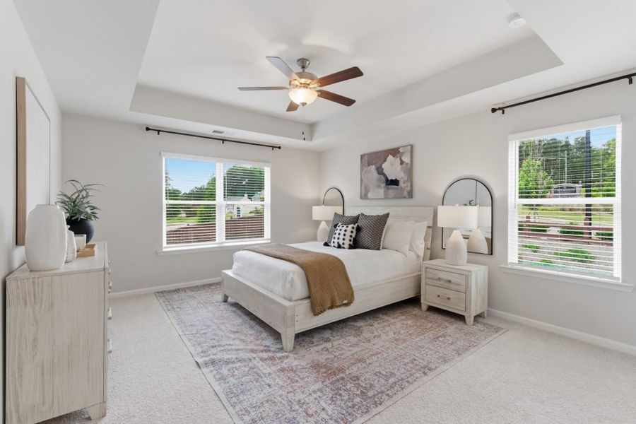 Furnished interior in a model home at Park Center Pointe in Austell (Image 42). Furnished interior in a model home at Park Center Pointe in Austell (Image 42).