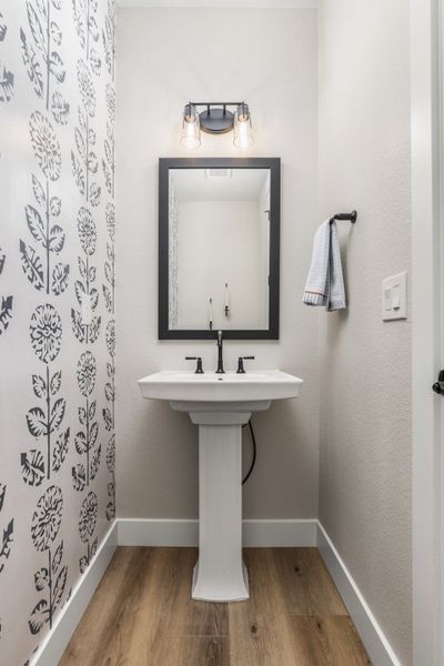 American Legend Homes' 40' Model in Sterling Ranch - Powder Bath American Legend Homes' 40' Model in Sterling Ranch - Powder Bath