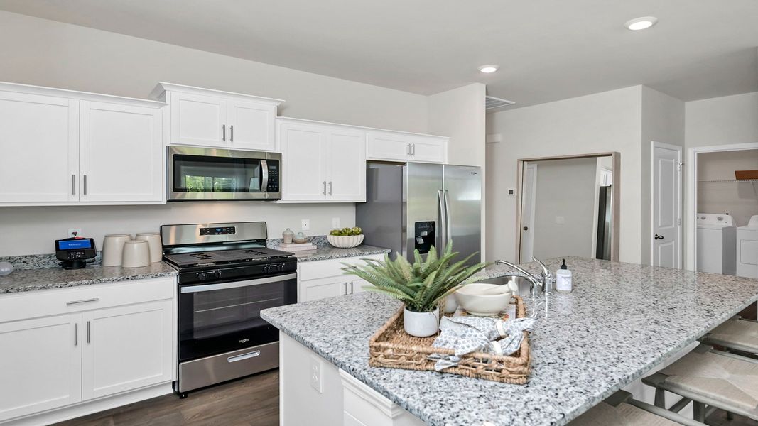 Furnished interior in a model home at Mulberry Landing in Orangeburg (Image 21).