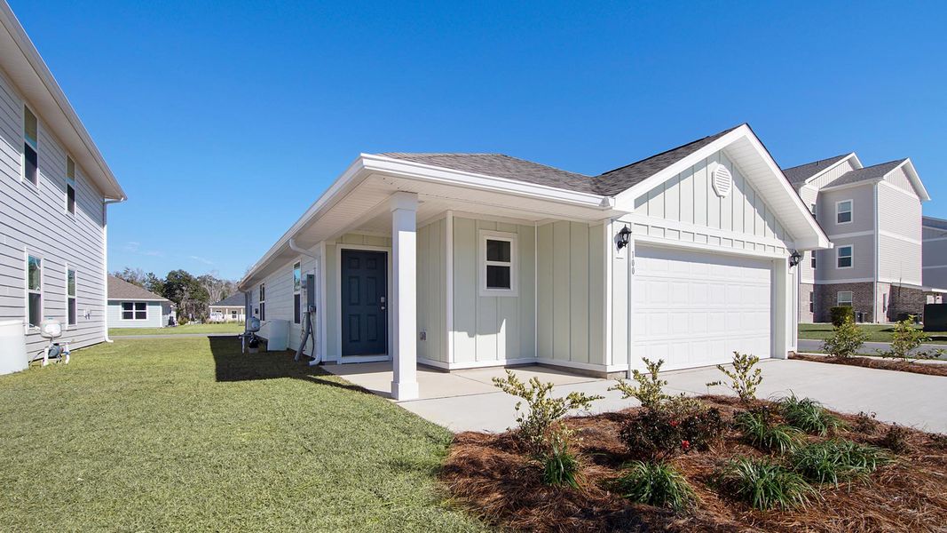 Front exterior of a home in the Riverwalk community, located in Freeport, FL (Image 25). Front exterior of a home in the Riverwalk community, located in Freeport, FL (Image 25).