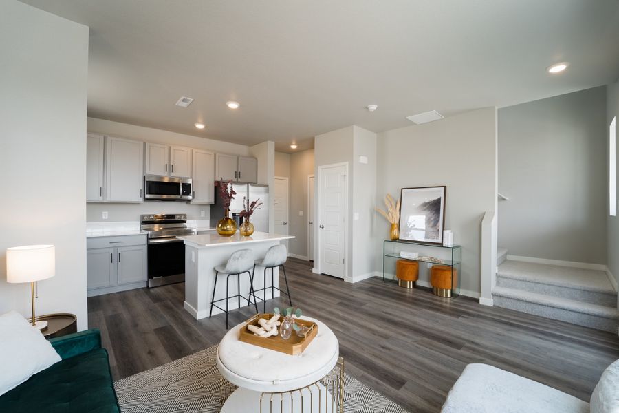 Westcliffe Model-Living Room/Kitchen View 4 Westcliffe Model-Living Room/Kitchen View 4