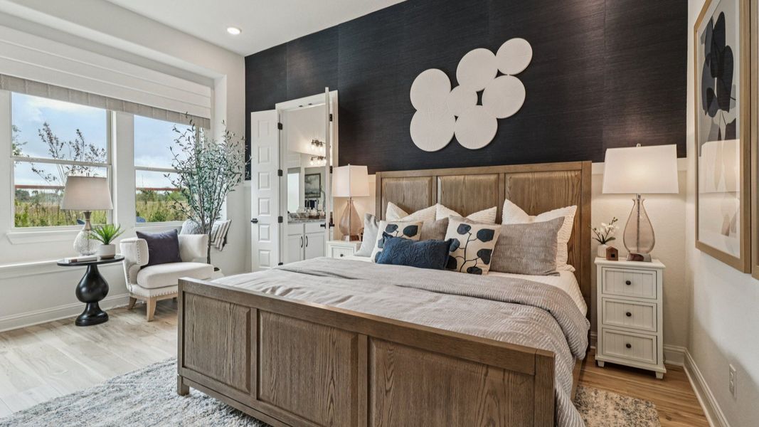 Furnished interior in a model home at The Crossvine in Schertz (Image 37). Furnished interior in a model home at The Crossvine in Schertz (Image 37).