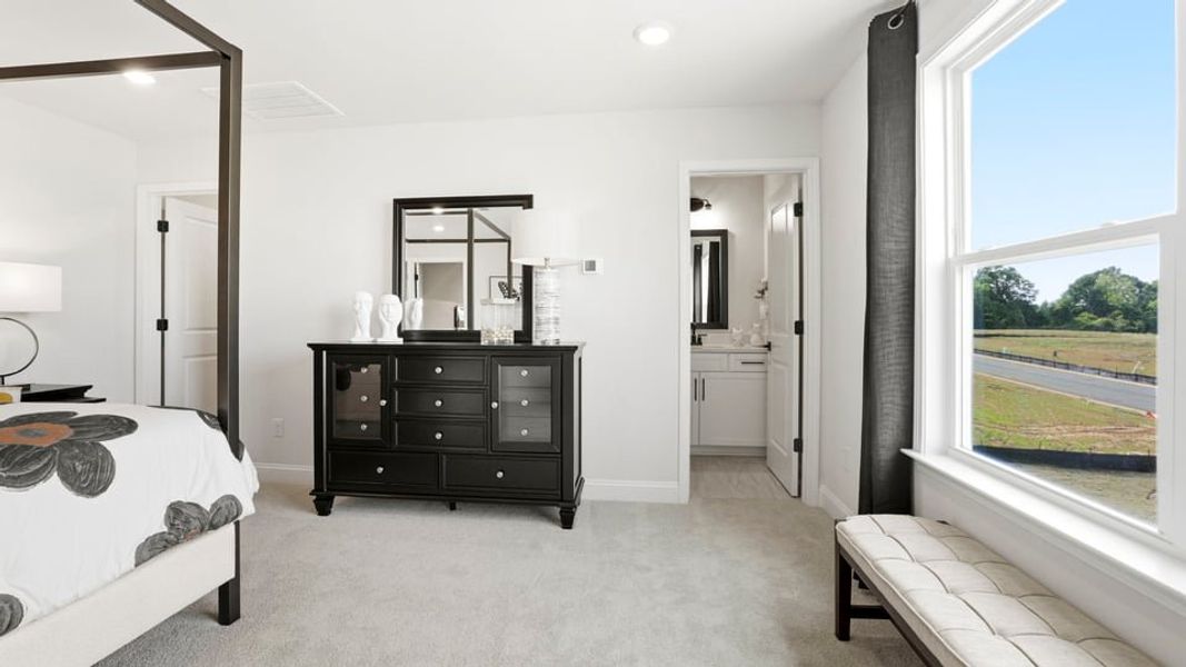 Furnished interior in a model home at Rutledge Estates in Woodruff (Image 25).