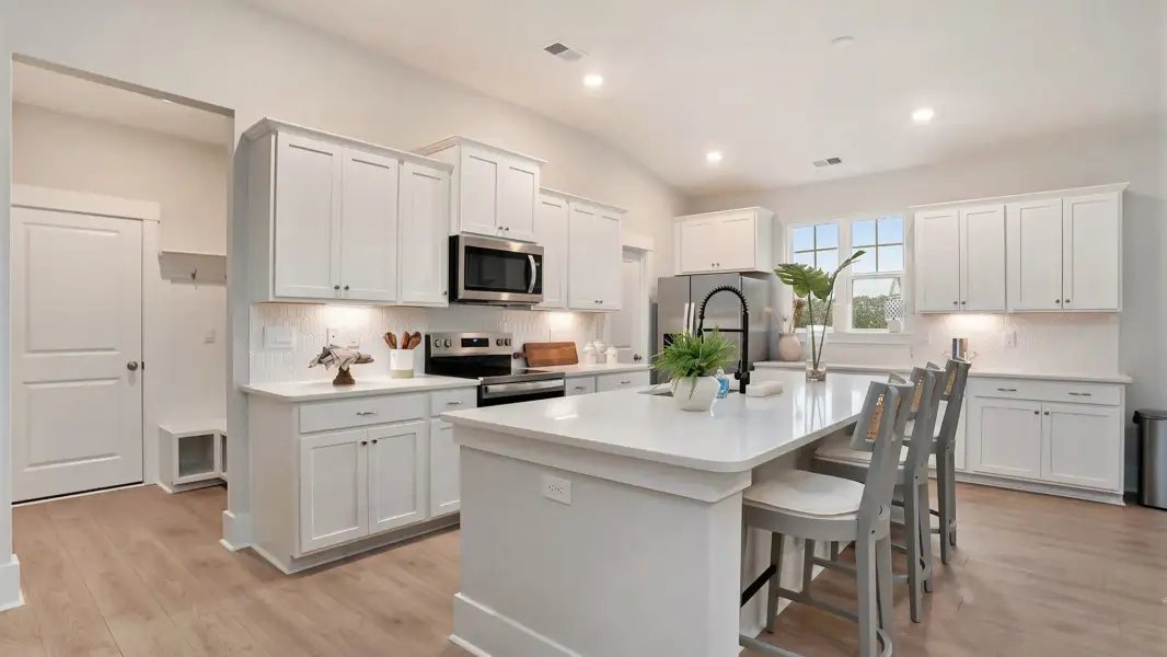 Furnished interior in a model home at Dorset Ridge in Irmo (Image 7). Furnished interior in a model home at Dorset Ridge in Irmo (Image 7).