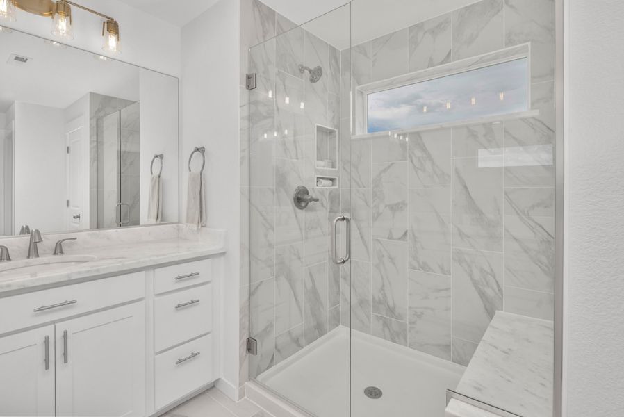 Plan C407 Main Bathroom by American Legend Homes Plan C407 Main Bathroom by American Legend Homes