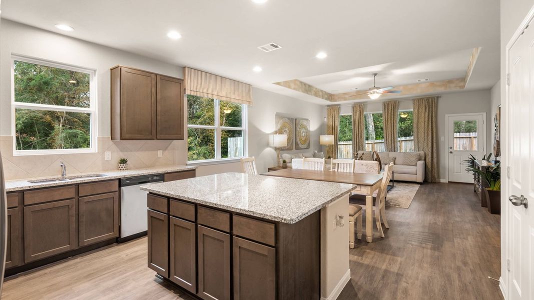 Madison Bend Model Home Kitchen