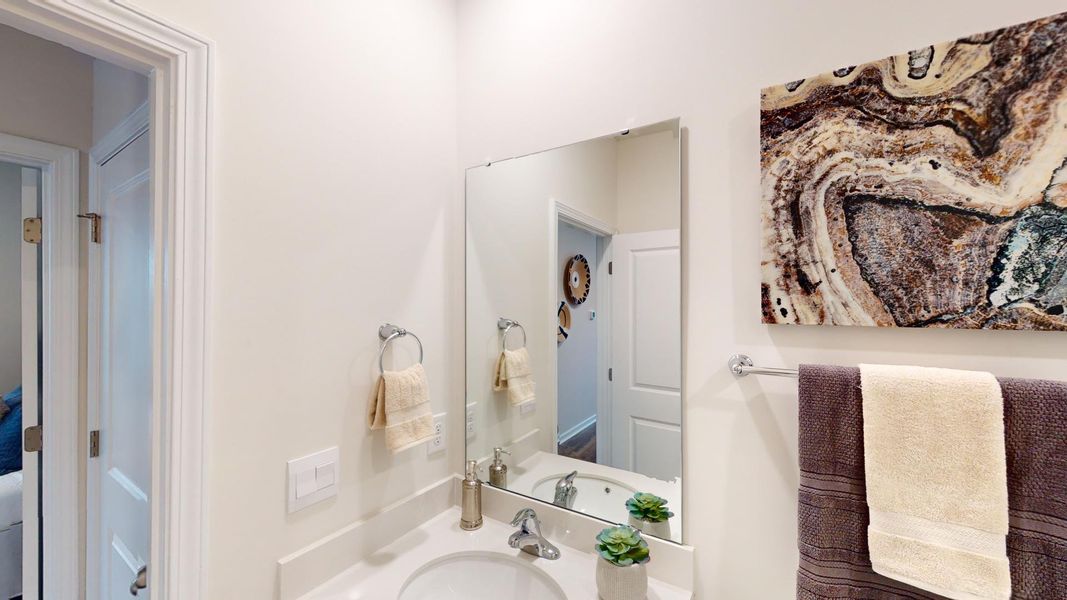 Furnished interior in a model home at Falls at Hickory in Hickory (Image 23). Furnished interior in a model home at Falls at Hickory in Hickory (Image 23).