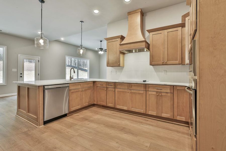 Furnished interior in a model home at Wimberly Estates in Newnan (Image 4).