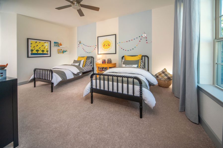 Furnished interior in a model home at Elements at Viridian - Signature Series in Arlington (Image 21).