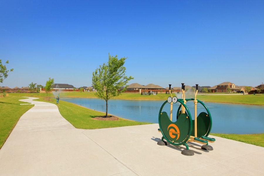Walking Trails and Fitness Stations Walking Trails and Fitness Stations