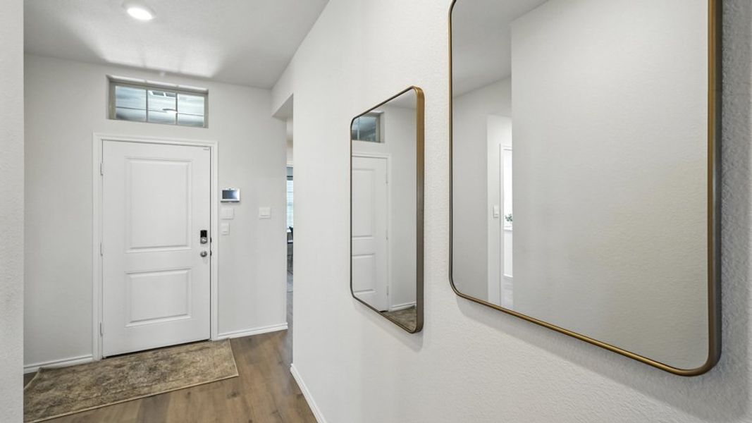 Furnished interior in a model home at Saddlebrook in Waxahachie (Image 5).