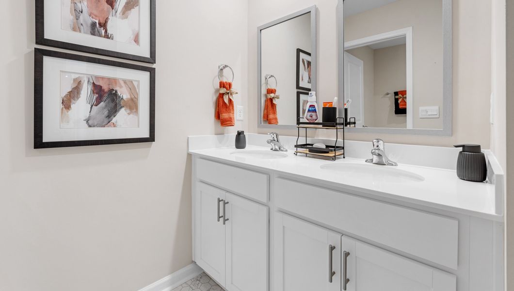 Furnished interior in a model home at Woodglen in Piedmont (Image 18).