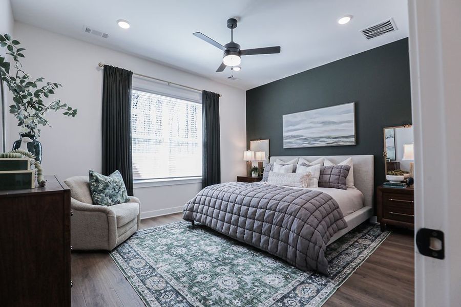 Furnished interior in a model home at Villages of Green Meadows in Munford (Image 34).