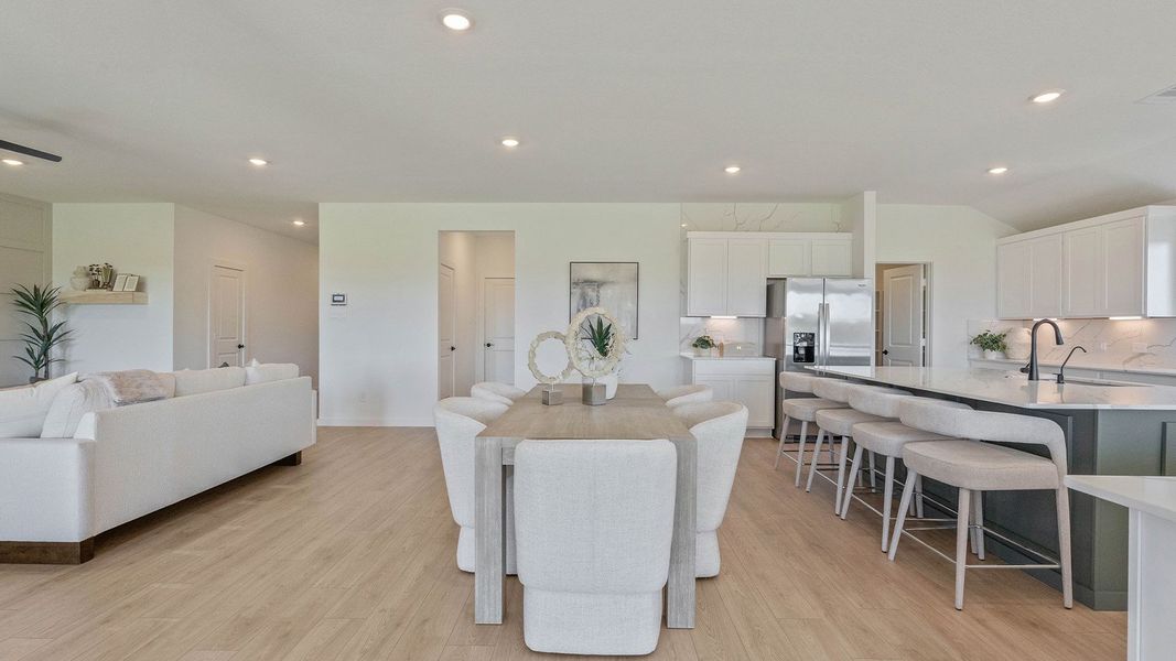 Furnished interior in a model home at Riverside Estates in Baytown (Image 21).