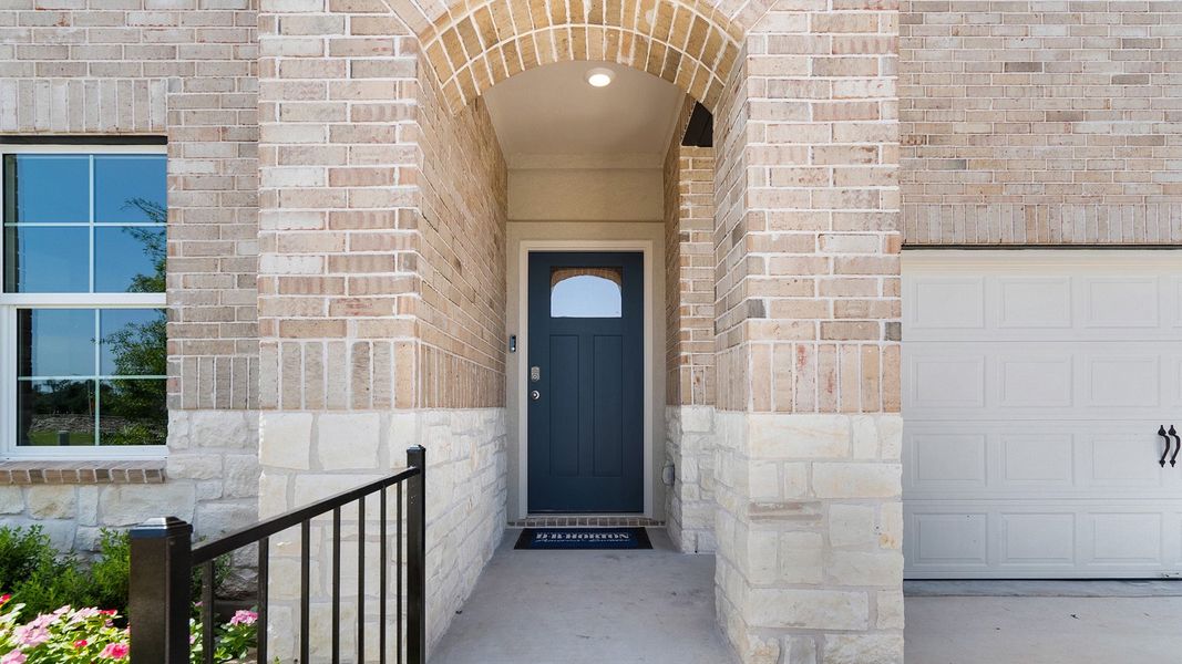 Exterior details of a home in Rosenbusch Ranch, Leander (Image 26).