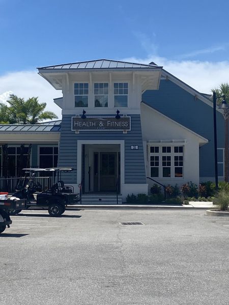 Charming fitness center with a coastal design in RiverTown - WaterSong by Mattamy Homes (St. Johns, FL). Charming fitness center with a coastal design in RiverTown - WaterSong by Mattamy Homes (St. Johns, FL).