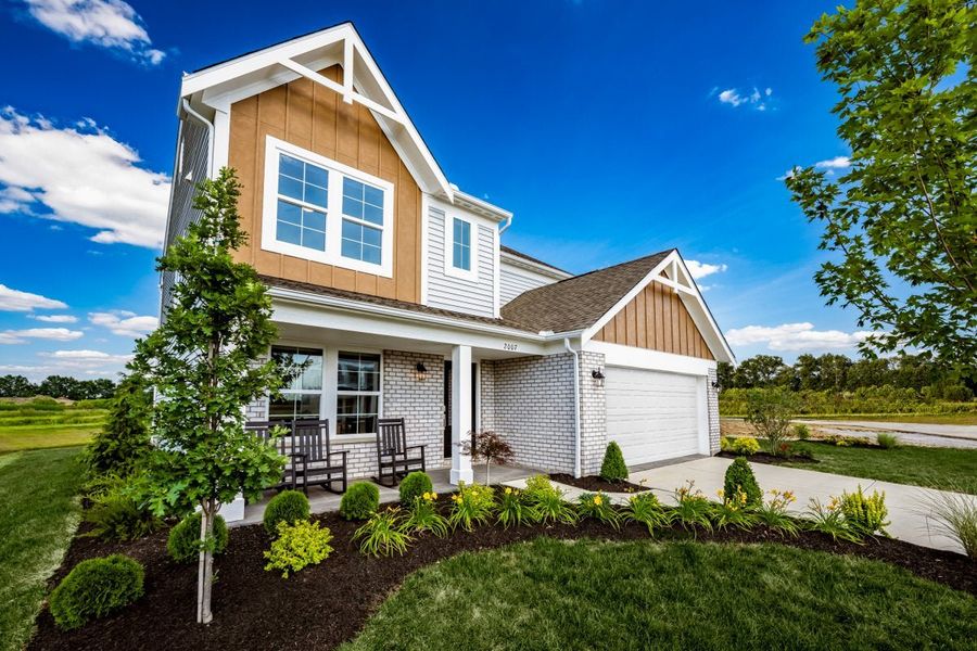 Front exterior of a home in the Bridle Run community, located in Louisville, KY (Image 15).
