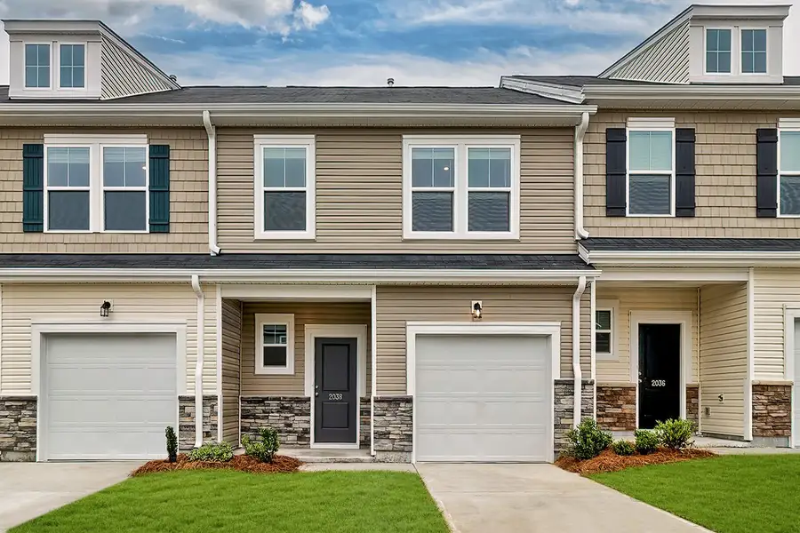 Modern Exteriors at Liberty Ridge Townhomes