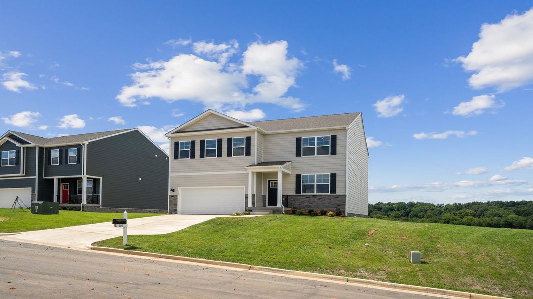 Front exterior of a home in the Tooley Harbor community, located in Elizabeth City, NC (Image 2).