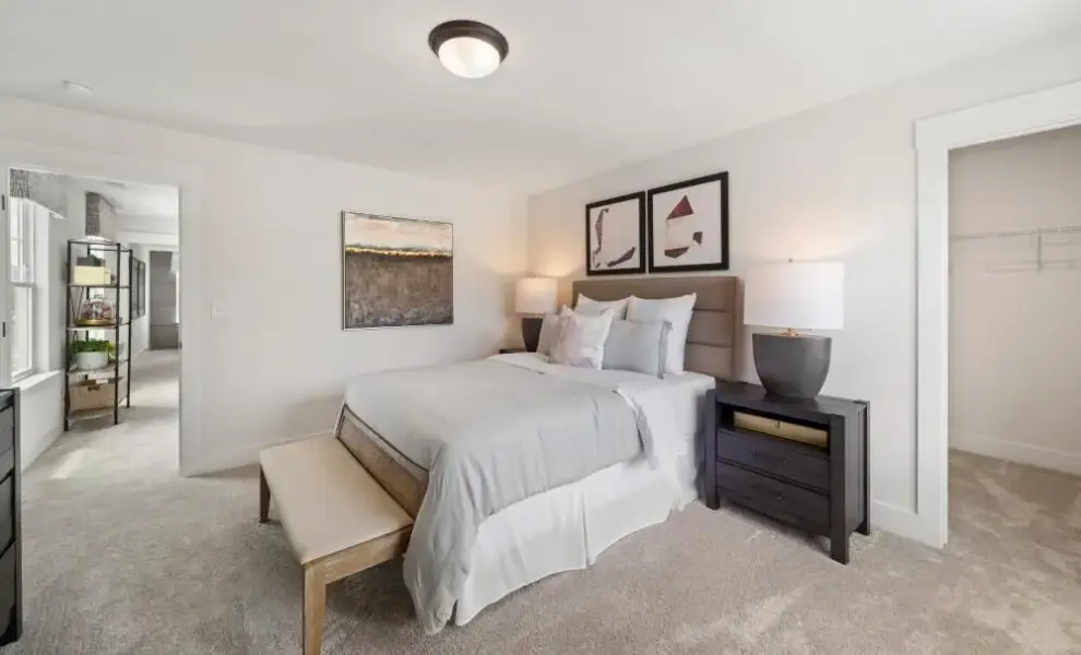 Furnished interior in a model home at Paisley Pointe in Boiling Springs (Image 19).