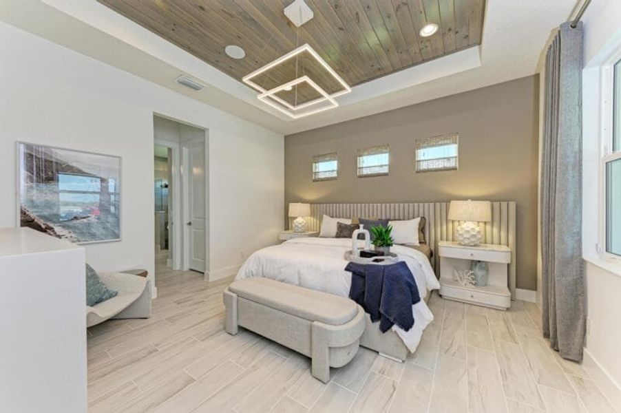Furnished interior in a model home at Inspiration at Watercolor Place in Bradenton (Image 101). Furnished interior in a model home at Inspiration at Watercolor Place in Bradenton (Image 101).