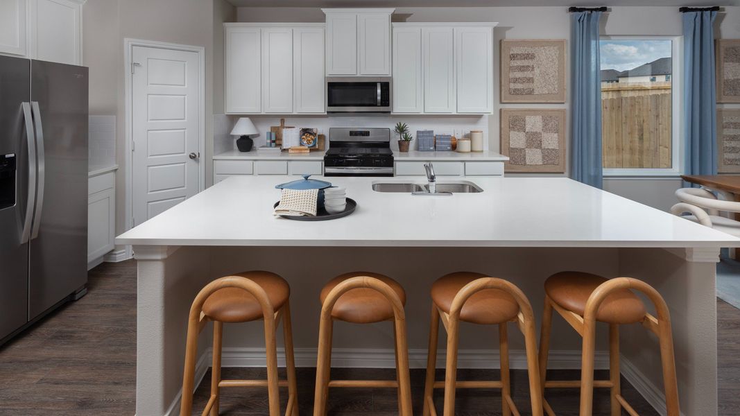 Rocky Creek Crossing Model Home Kitchen Rocky Creek Crossing Model Home Kitchen