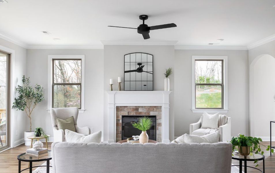 Furnished interior in a model home at Nature Trail in Soddy-Daisy (Image 3).