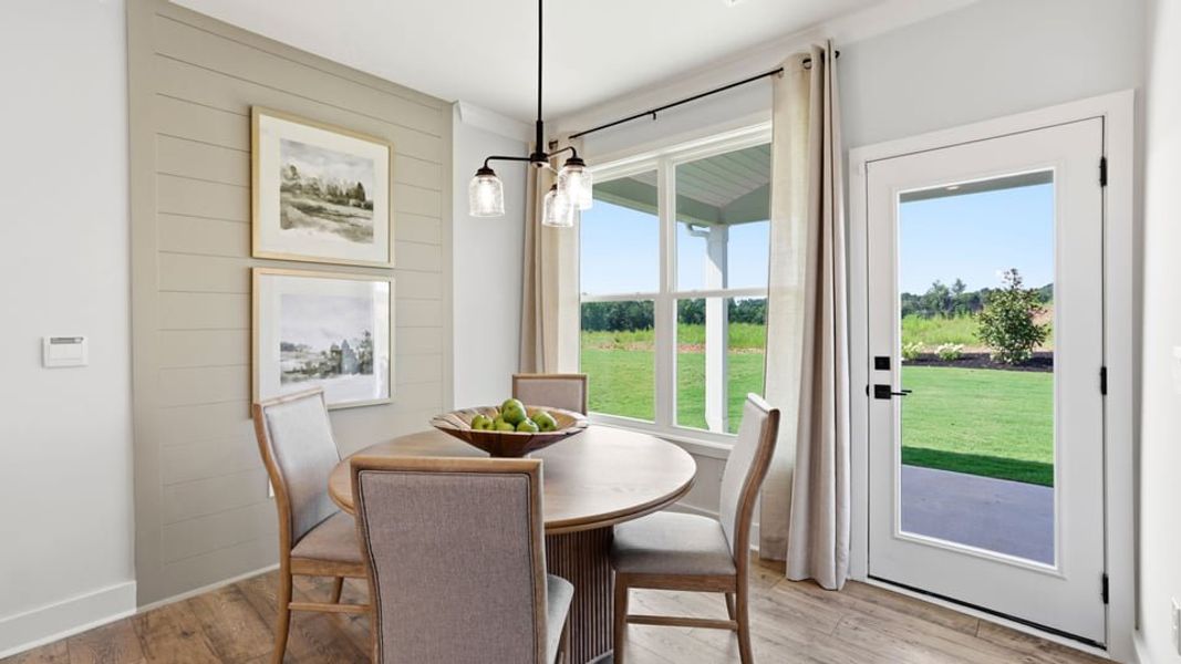 Furnished interior in a model home at Harrison Valley in Simpsonville (Image 12).