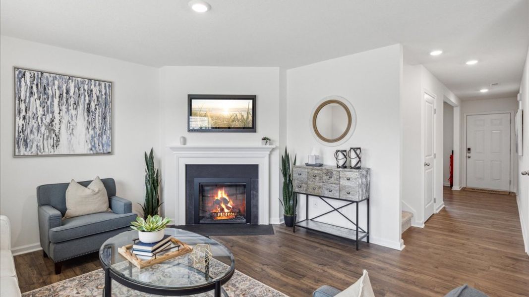 Furnished interior in a model home at Southwood in Morristown (Image 10).