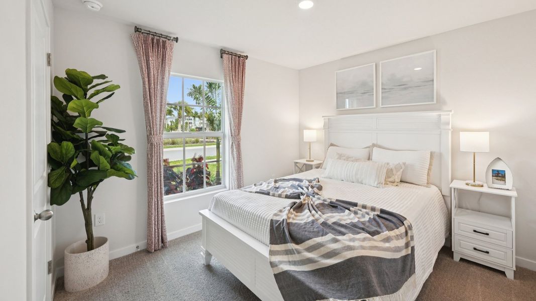 Furnished interior in a model home at Cape Coral Well & Septic in Cape Coral (Image 42).