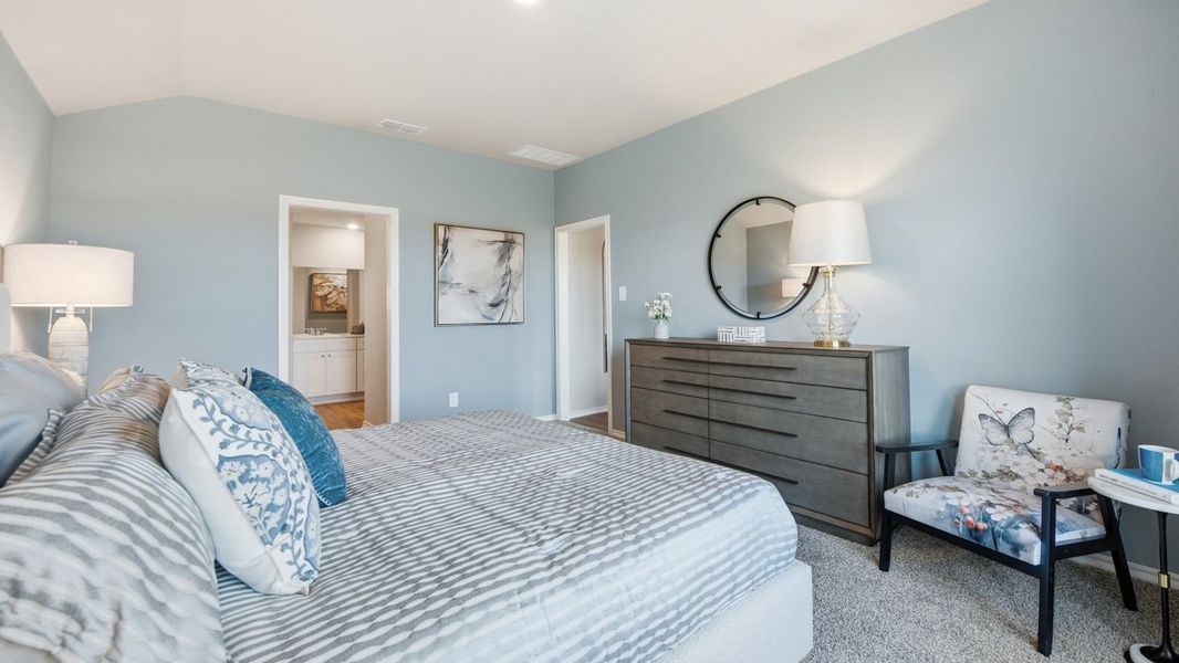 Furnished interior in a model home at Dry Creek in Bridgeport (Image 28). Furnished interior in a model home at Dry Creek in Bridgeport (Image 28).