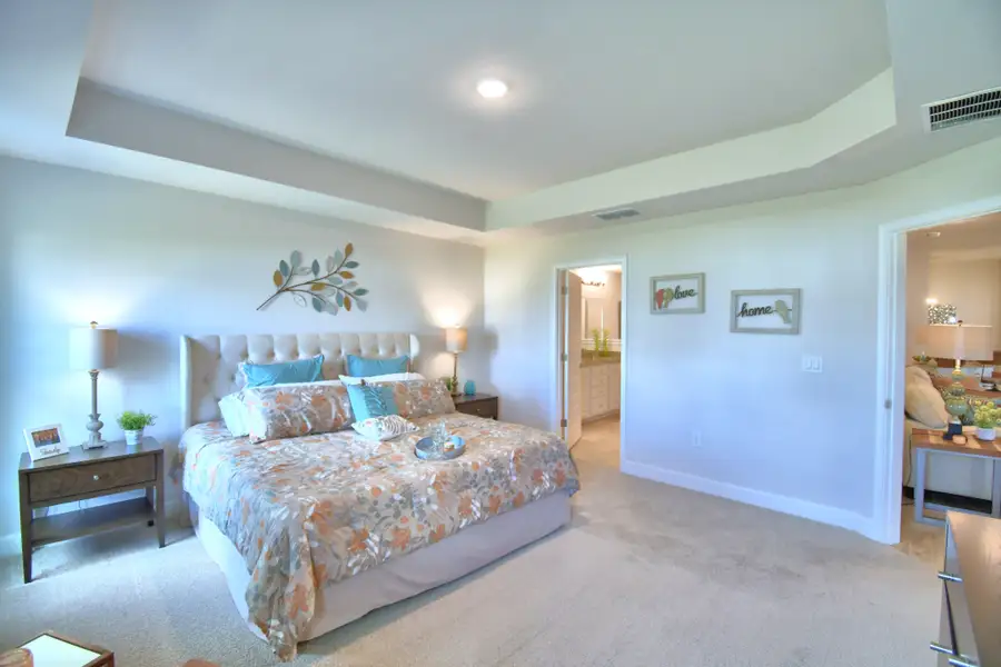 Furnished interior in a model home at Citrus Landing in Davenport (Image 26).