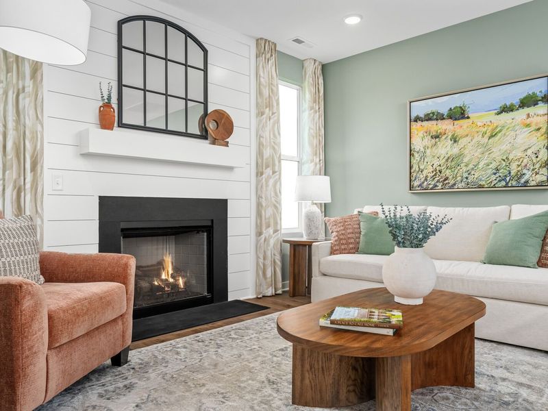 Furnished interior in a model home at Benders Cove in Mount Juliet (Image 30).