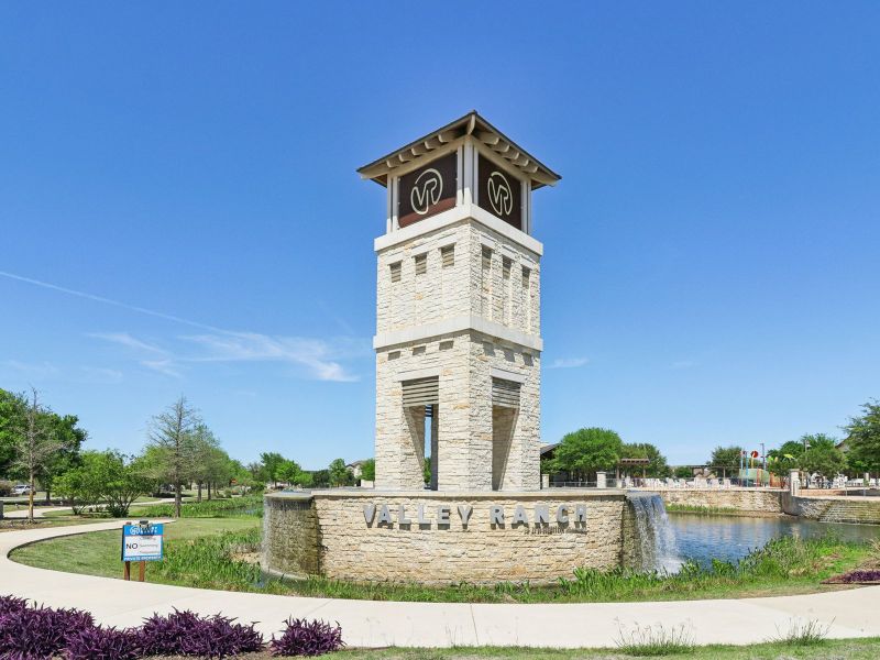 Entrance to the Kallison Ranch community in San Antonio, TX, featuring signage and landscaping (Image 18).