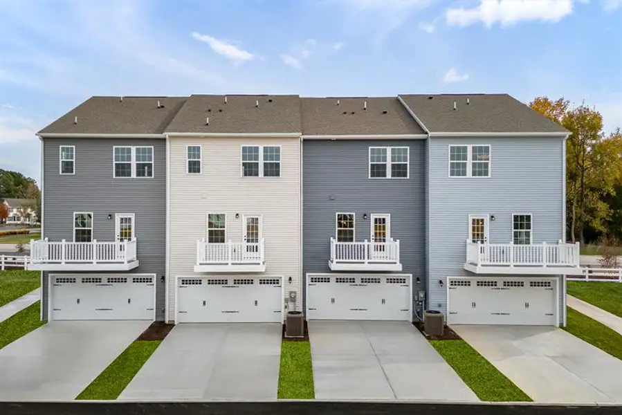 Front exterior of a home in the Fall Crest community, located in Nashville, TN (Image 2).
