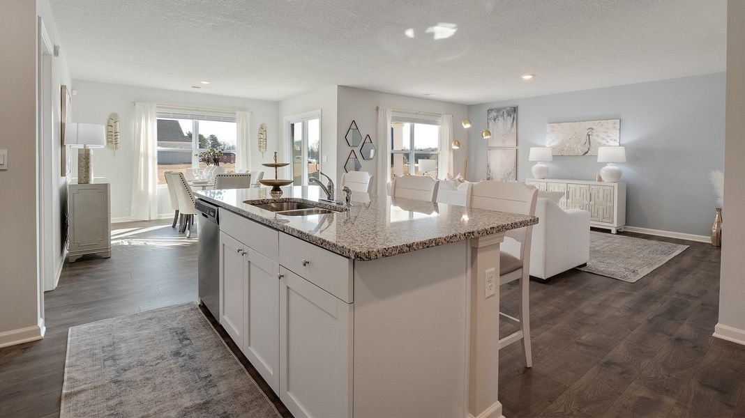 Furnished interior in a model home at Jackson Creek in Jackson (Image 18). Furnished interior in a model home at Jackson Creek in Jackson (Image 18).