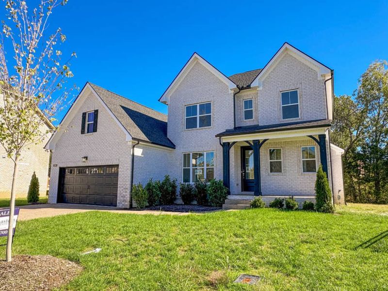 Front exterior of a home in the Saundersville Station community, located in Hendersonville, TN (Image 3).