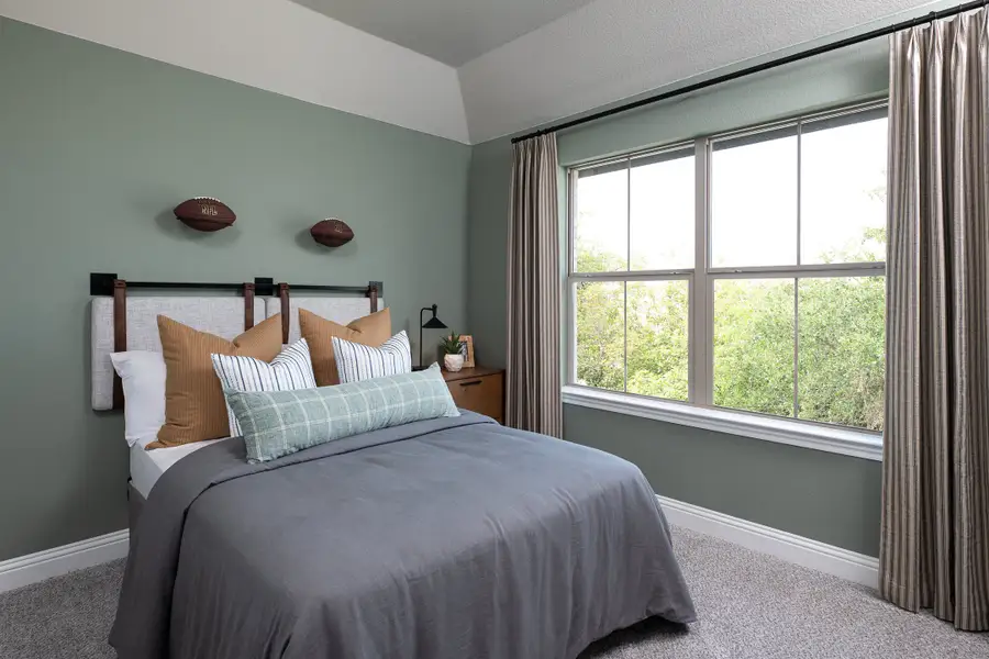 Furnished interior in a model home at Silo Mills - Signature Series in Joshua (Image 10).