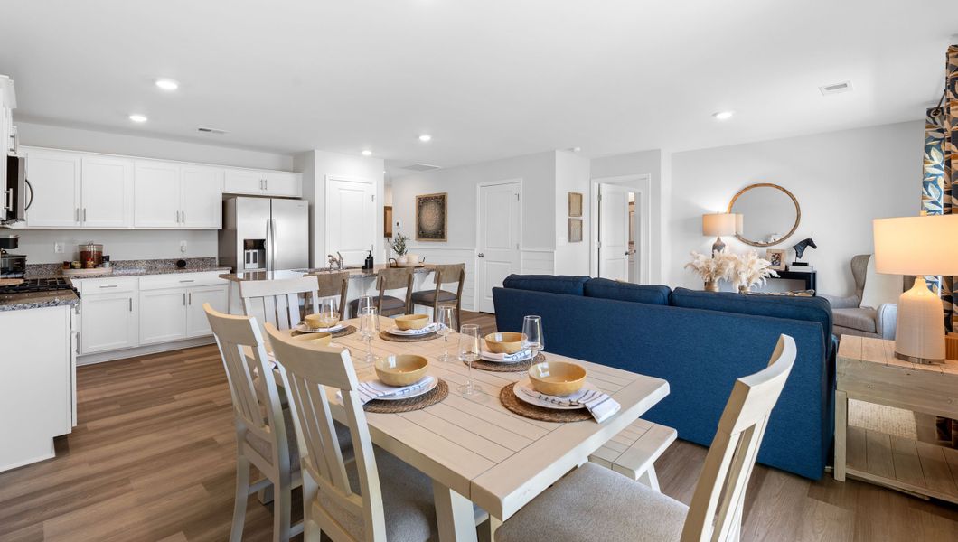 Furnished interior in a model home at Stone Creek in Clinton (Image 18). Furnished interior in a model home at Stone Creek in Clinton (Image 18).