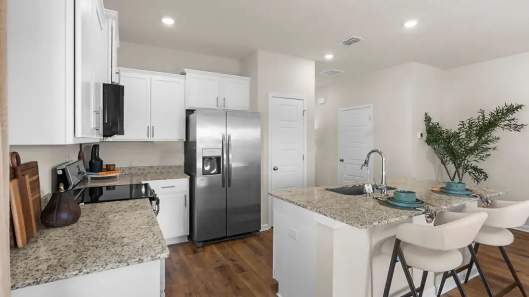 Furnished interior in a model home at Abilene Acres in Tallahassee (Image 41).