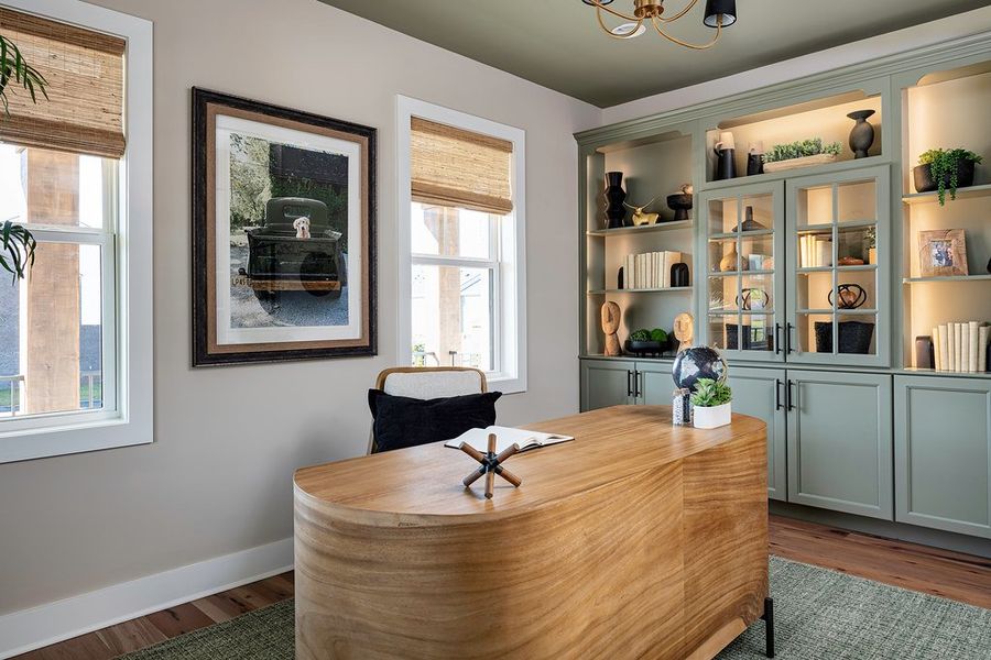 Furnished interior in a model home at Campbell Crossing in Hendersonville (Image 11). Furnished interior in a model home at Campbell Crossing in Hendersonville (Image 11).