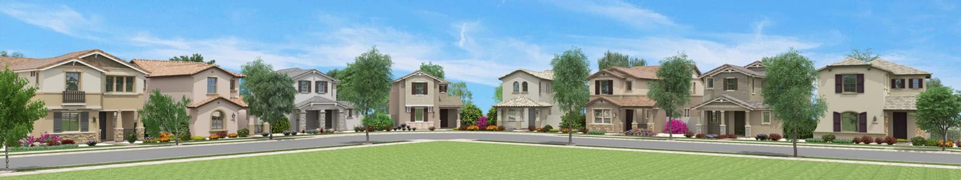 Neighborhood Street Scene