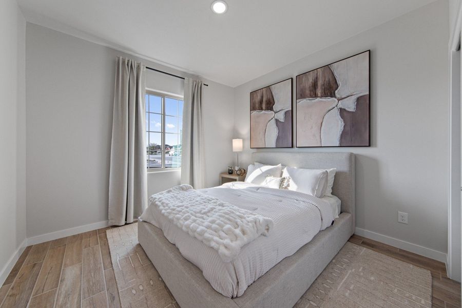 Furnished interior in a model home at Allison Estates in Harlingen (Image 27).