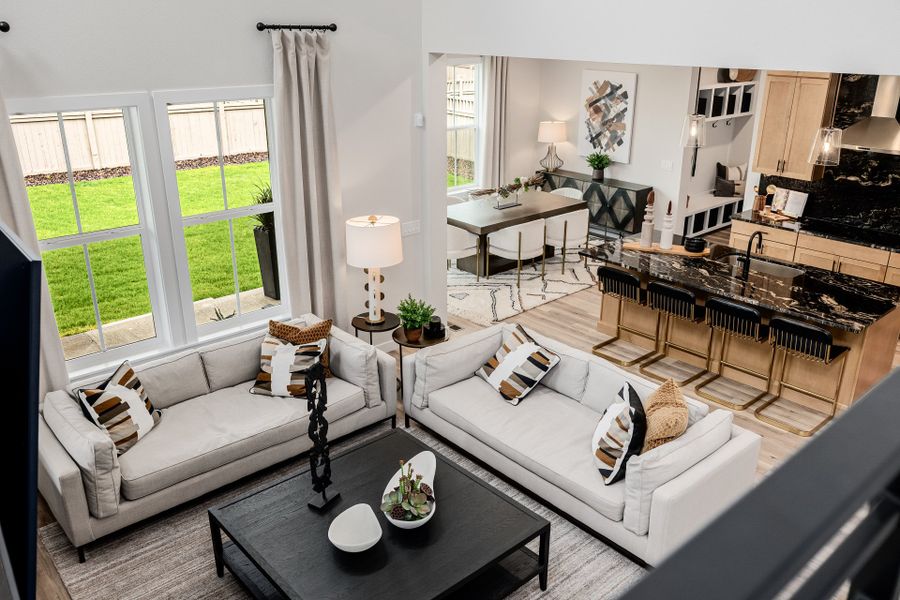 Furnished interior in a model home at Westerly in Erie (Image 17). Furnished interior in a model home at Westerly in Erie (Image 17).