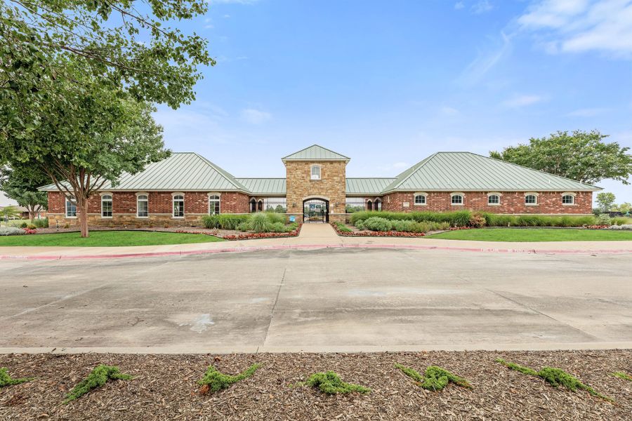 Fox Hollow Pool House. Fox Hollow New Homes in Forney, TX